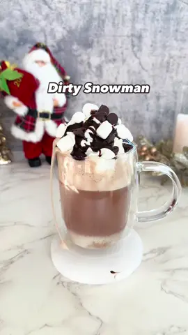 DIRTY SNOWMAN  #snowman #EasyRecipes #hotcocoa #hotchocolate #christmasdrinks #cocktailrecipes 