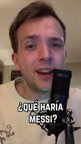 ¿Qué haría Messi? Siempre que dudes piensa esto. #messi #leomessi #leo #suarez #neymar #msn #barcelona #championsleague #futbol #deportesentiktok 