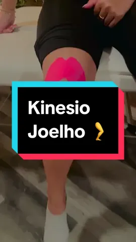 Kinesio tape Joelho #LCA #fisioterapia #futebol #fisioesportiva 