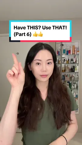 [Have This? Use That! Part 6] Also, Happy Thanksgiving 🙏🏻🙏🏻 Products shown in the video are just one example of a product that can be used to help the specific skin condition.  -Sebaceous filaments are totally normal but they can become more noticeable when oil glands overproduce sebum. Try products with salicylic acid or retinol! -Oily & acne-prone skin: believe it or not, you still need to moisturize! Try lightweight moisturizer with multiple calming ingredients like centella, pantothenic acid, niacinamide, etc.  -Dry & irritated skin, especially from retinoid use. Try restoring skincare products like Cicalfate +. It’s a thicker cream but helps to soothe skin & restore skin barrier.  #drheejink #drkohskincare #dermatology 