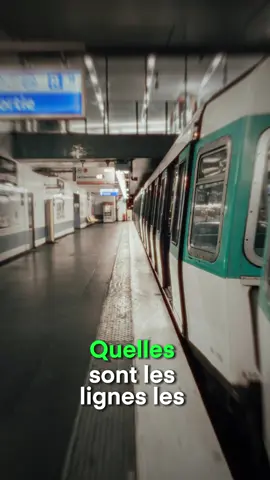 Quelles sont les lignes les plus RAPIDES du Métro Parisien ? #paris #trains #urbanisme #metro