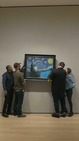 🚛 “The Starry Night” on the move! Vincent van Gogh’s masterpiece is now part of an exhibition celebrating MoMA’s beginnings and a visionary woman behind it, Lillie P. Bliss. A bold advocate for modern art, Bliss co-founded MoMA in 1929 and left much of her collection to the Museum when she passed away just two years later. Her unique vision allowed MoMA to exchange works to grow its collection—leading to the acquisition of “The Starry Night” in 1941. Today, it’s one of the most beloved paintings at MoMA. See the exhibition and discover Bliss’s lasting legacy, on view now. — Vincent van Gogh. “The Starry Night.” Saint Rémy, June 1889. Acquired through the Lillie P. Bliss Bequest (by exchange). Conservation was made possible by the Bank of America Art Conservation Project. Video: Quinten Mathews. © 2024 The Museum of Modern Art, New York