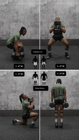 Grab your dumbbells and let’s annihilate those LEG muscles 👏🏾 ⚒️ DB Squats x RDL ⚒️ Goblet Sumo Squats ⚒️ Goblet Forward Lunges ⚒️ Standing Calf Raises Rest period: 60-90s #dumbbell #homegym #homeworkout #flex #gainz #dumbbellworkout #muscle #gym #buildmuscle #burnfat #strength #training #legworkout #quads #legday #midasmvmt #homegymlife 