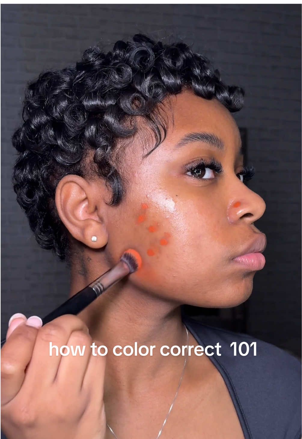 Lets say good bye to any dark spots or hyperpigmentatin under your makeup!  ✨🙌🏽 @Sephora Collection  @Morphe Cosmetics  @DanessaMyricksBeauty  #colorcorrection #colorcorrector #makeuptips #makeuphacks #darkspots #hyperpigmentation #makeup #colorcorrecting #makeupforblackwomen #wocmakeup #blackgirlmakeup 