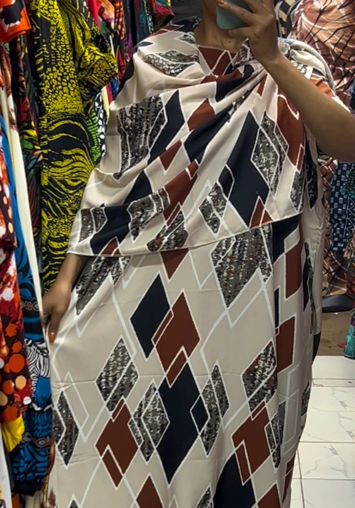 Cotton metallic/silk deras at ksh 2000 #dera #njambifrikaoutfits 