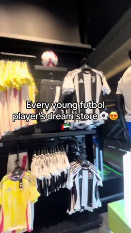 Every young futballers dream store in dubai #dubai🇦🇪 #dubai_dxb_uae #dubaitiktok #futball #futbol #futbol⚽️ 