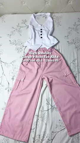 Perfect na pang Christmas Party itong High Quality Cargo Pants :) #highqualitycargopantsforkids #cargopantsforkids #christmaspartyoutfitforkids 