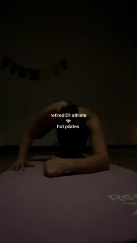 Harder than any D1 workout I’ve ever done tbh #pilates #hotpilates #pilatesworkout #d1athlete #collegesoftball 