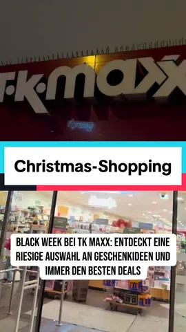 Anzeige - In der Black Week könnt ihr bei @tkmaxx unglaubliche Deals und bis zum 2.12. kostenlosen Standardversand bei allen Bestellungen im Onlineshop tkmaxx.de bekommen – entdeckt tausende Markenschätze bis zu 75 % günstiger als der UVP! Der perfekte Ort zum Weihnachtsgeschenke shoppen.  