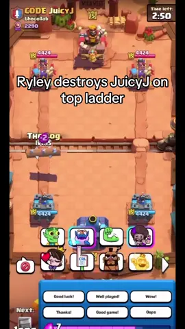 Who is your favourite content creator? #clashroyale #cr #ryleycr 