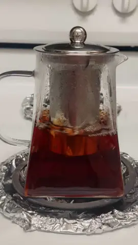 Glass Tea Pot with Removable Stainless Steel Filter & Handle, Clear Square Tea Pot & Tea Cup Set, Tea Making Tool for Home Office Use, Home Accessories, Kitchen Accessories