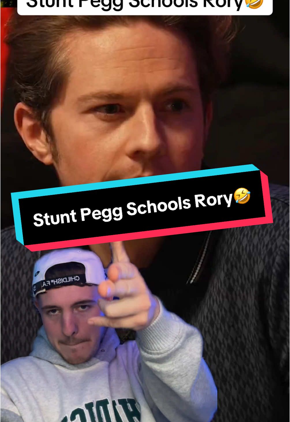 Stunt Pegg Schooling Rory Jennings on the Overlap🤣🤣#roryjennings #stuntpegg #overlap #sdpeasyyt 