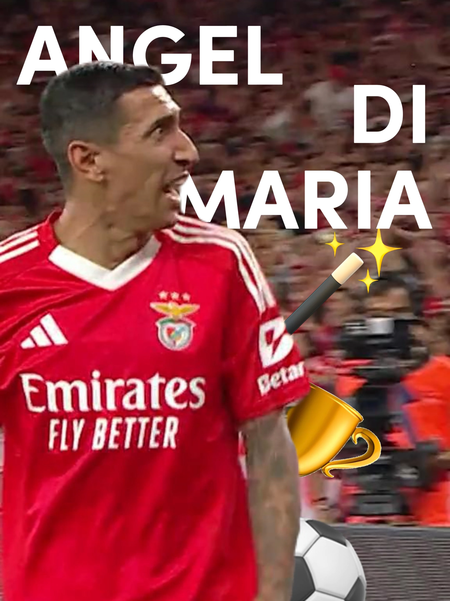 QUE C*RAJO PASA CON DI MARIA? | #futbol #dimaria #championsleague #benfica #argentina #parati #fyp #contenido