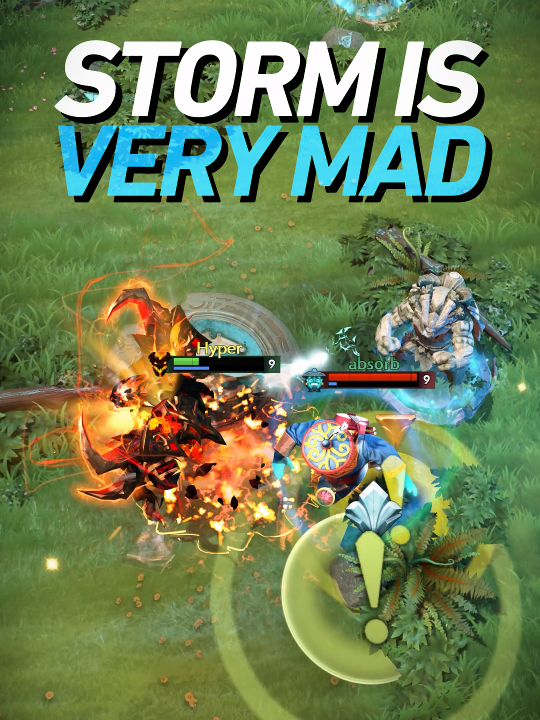This Storm is mad 😡😡😡 #dota2 #дота2 #dota2highlights