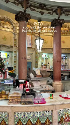 📍 Patriarcal - Panificação Reunida de São Roque São Roque  The real hidden gem of the Principe Real neighbourhood with its stunning Art Nouveau design, azulejos, and marble counters 😍 This place is a must for the interior and pastel de nata. While it is slightly sweeter than average, it’s still enjoyable, especially with a traditional bica (espresso) ☕️ If you’re in the area, it’s less than a 10-minute walk from iconic locations like the Ascensor da Glória and Miradouro São Pedro de Alcântara 🇵🇹 #lisbonportugal #lisbonfood #lisboaportugal #lisboa🇵🇹 