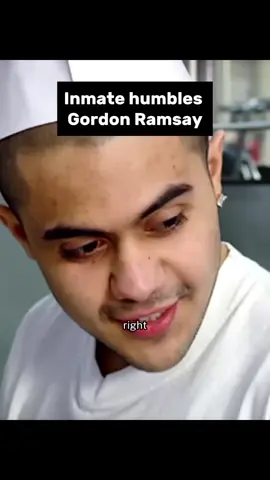 Gordon Ramsay loses in a friendly onion chopping competition against an inmate and offers him a job 😮 #gordonramsay #cooking #wholesome #humble #restaurant #kindness #foryou #fyp 