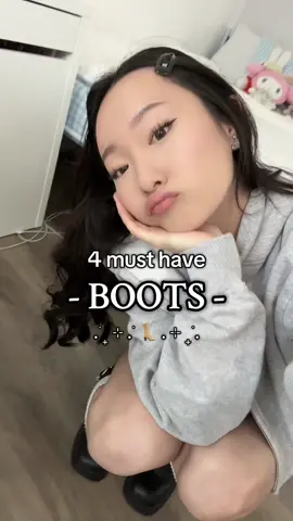 4 MUST HAVE BOOTS that you should add to tour christmas wishlist 🤲💞👢 #boots #ootdstyle #outfitinspo 
