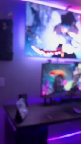 Excited for season two! 😁😁 #sololeveling #desksetup #setup #gamingpc #gamingtiktok #pcsetup #techtok 