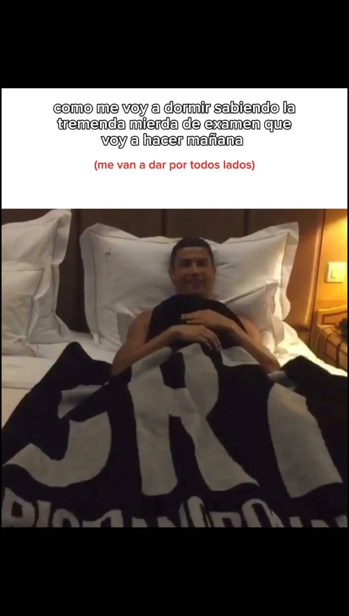y no solo el de mañana, toca rezar🙇🏻 #fyp #fy #obrigadoadeus #viralvideo #examen #chill #decojones #examen #textorojo 