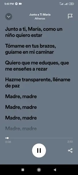 Junto A Ti María - Athenas  #juntoatimaria #alabanzacatolica  #videoconletra  #spotify 