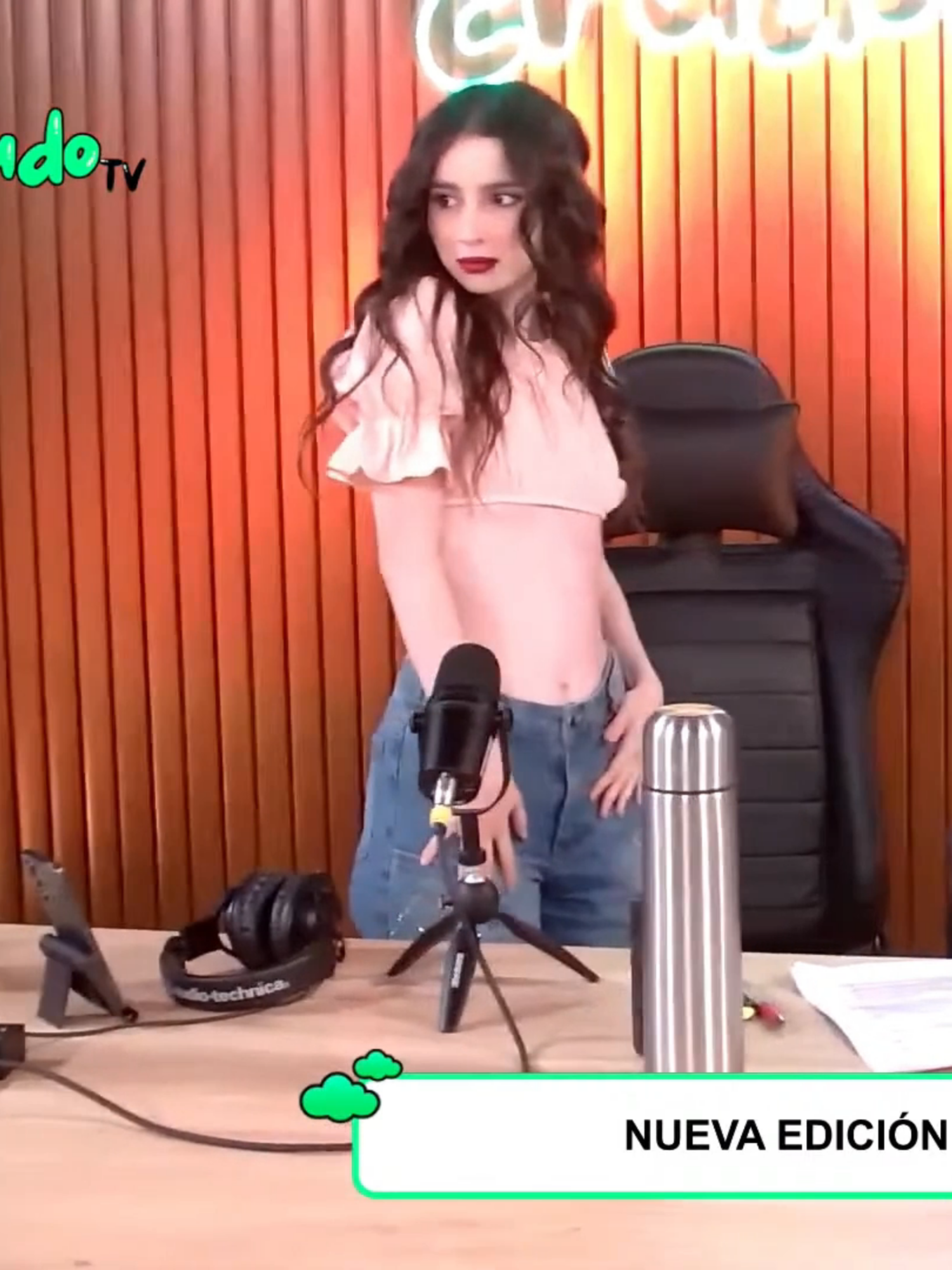 Estilo Cow Girl 🤠🩷de Luciana hoy, en 'La Verdad de la Milanesa'#LuliOfman #LVDLM