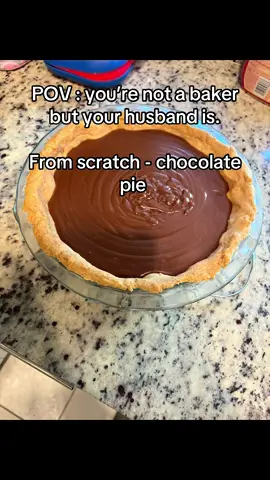 Its my favorite time of year. Especially watching him bake 😍 #fyp #husbandsthatbake #thanksgiving #cooking #thanksgivingrecipes #homemadepie #MomsofTikTok #momcreator