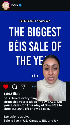 BEIS has deals for 30%, 40% and 50% off….You just gotta be on top of your BEIS game @Beis Travel @Shay Mitchell  #beis #beistravel #warehousesale #sale #samplesale  #greenscreen 