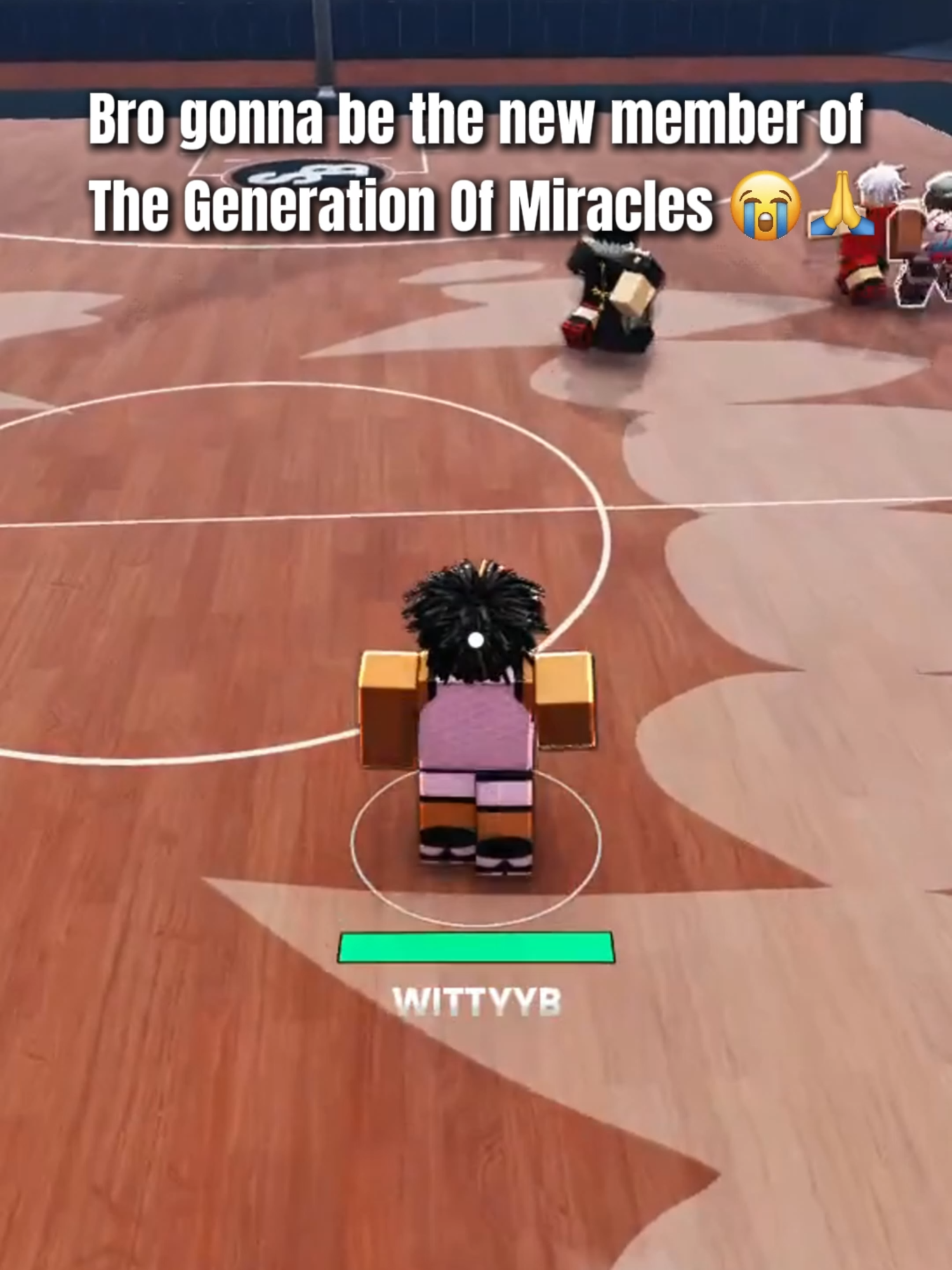 Put him in the Generation of Miracles NOW💀😭 #roblox #robloxfunny #wittyb #simplebasketball2 #sb2 #robloxbasketball #generationofMiracles