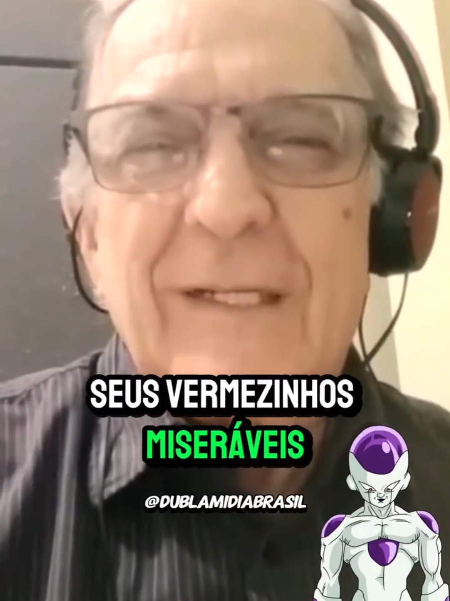 Carlos Campanile a voz do Freeza ❤️ #dublagem #dubladores  #dublagembrasileira  #dublagembr #dublagemviva #dragonball #freeza 