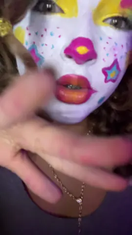 🤮 #clownmakeup #funkymakeup #funky #clown #facepaint #fyp #foryou #makeuplooks #paint #pop #colorful #makeup