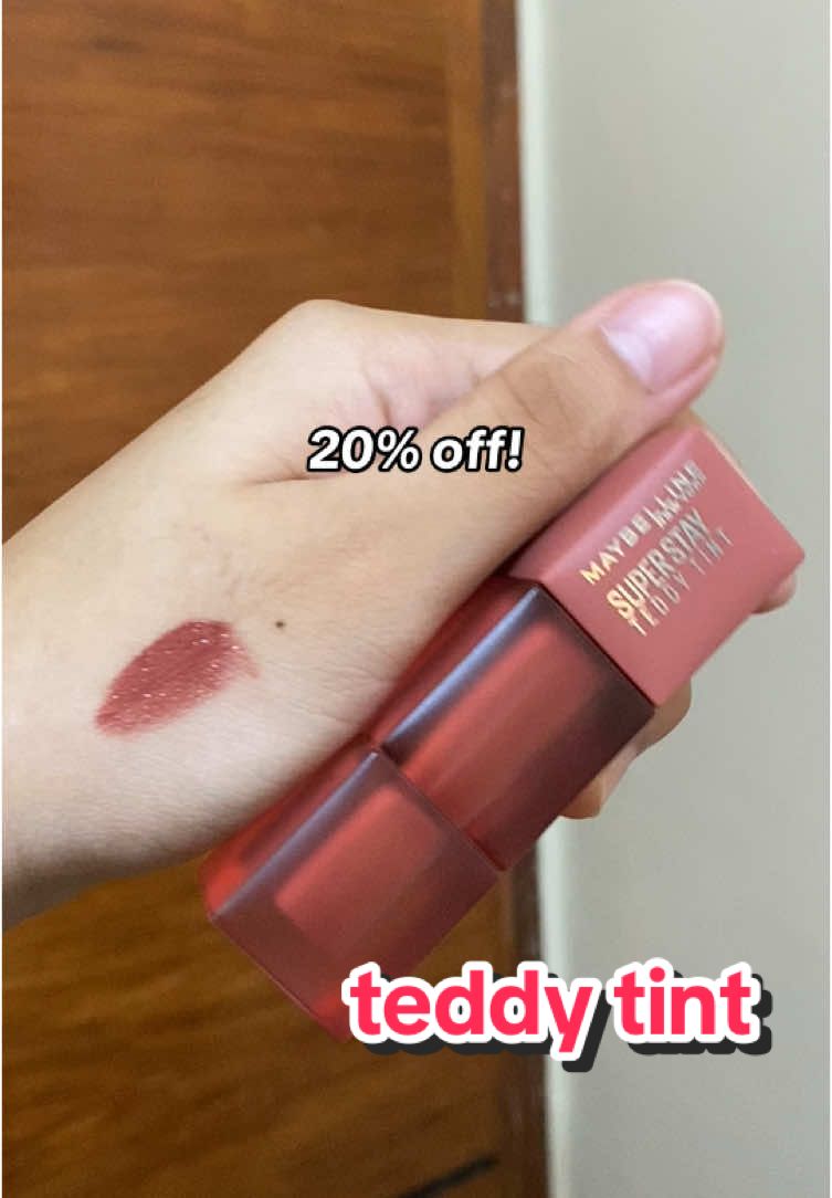 maybelline teddy tint 20% off TODAY!! #matbelline #maybellineteddytint #foryoupage #fyp #foryou #sale 