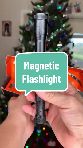 Magnetic Flashlight perfectly in time for Christmas! #bluecollardad #TikTokShopCyberMonday #stockingstuffers #TikTokShopBlackFriday #magneticflashlight 
