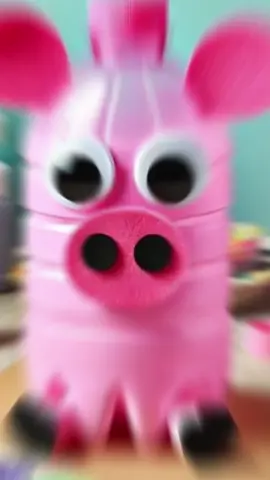 sáng tạo các con vật từ chai nhựa 