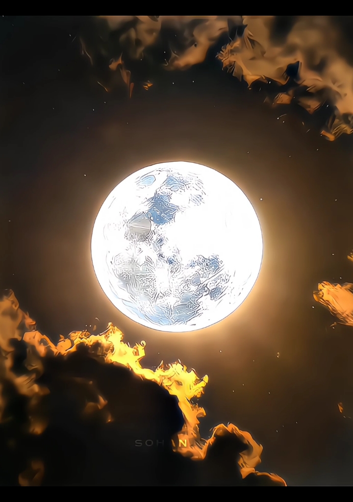 But who!😮‍💨 #Love #moon #edit #fyp 