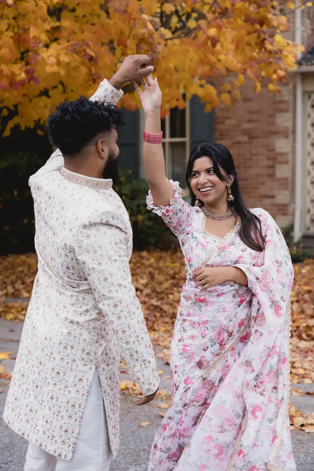 @Kapil Subendran  thank you to @amcaptured for this beautiful photoshoot!  outfits:  @The Saree Room easy drape saree is the best!! (code: SACHITA10OFF)  @manyavar sherwani  #tamil #couples #couplegoals #couplephotography #couplephotoshoot #couplephoto #coupleportraits #indianbride #indianwedding #indianoutfit #saree #sareedraping #sherwani #tamiltiktok #couplestiktok #browntiktok 