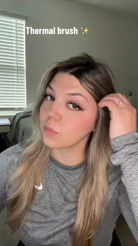 Super easy hait tutorial with my thermal brush 💞 @wavytalkofficial  #wavytalk#wavytalkhair#thermalbrush#brush#hairtok#hair#straighthair#hairstyle#hairstyles 