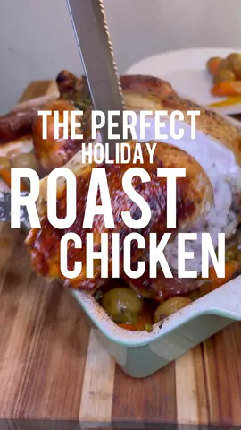PERFECT ROAST CHICKEN • • #dinnerplus #scotlouie #food #Foodie #cooking #dining #foodblog #Lifestyle #tutorial  #organic #tasty #comfortfood #cookingvideos #recipes #FYP #myrecipe #DinnerIdeas #thanksgiving #roast #roastchicken #PLUScertified #Tastemaker #foodtiktok #FoodTok #thanksgivingdinner 