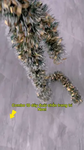 Trang trí noel 10 dây đuôi chồn  #trangtrinoel #dayduoitrangtri #trangtricaythong #trangtrinoelgiangsinh 