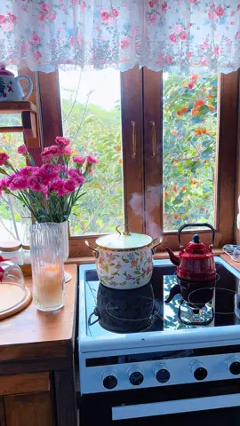 Góc bếp pha trà, làm bánh, nấu các loại cháo dưỡng sinh của tôi #Mocnhien #Dalat #nangthuytinh #mylife #dailyvlog #countryside #garden #christmas #thiennhien #nauan 