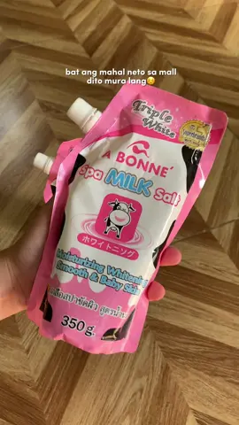 i love this lakad maka smooth ng balat😊❤️#tiktok #fypシ #fpyシ❥tiktok🖤🌹 #affiliate #fypシ゚viraL #foryou #muralangdin #mustbuy #foryoupage #fy #budolfinds #affordabletable #clicktheyellowbasket #clicktheyellowbasket🛒 #clicktheyellowbag🛒🏷️ #skincareroutine #abonne #spamilksalt 