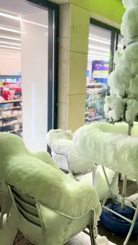 파라솔트리🎄🌧️ 어젯밤 집앞 편의점 실제 상황 ㅋㅋ 이게 실화냐고 ㅋ