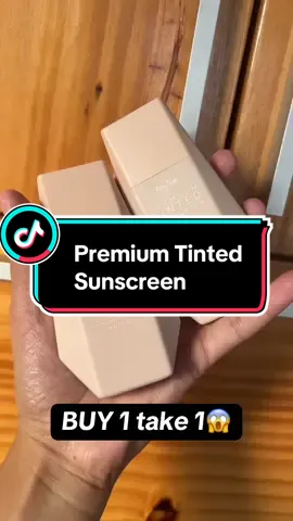 349 only!!! Buy 1 take 1 premium tinted sunscreen of fairy skin! #tintedsunscreen #fairyskin #fairyskinsuncreen #premiumtintedsunscreen #skincare 