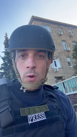 On the front lines eight months after the war began. This area is still contested as the conflict grinds on. #Ukraine #Russia #News 