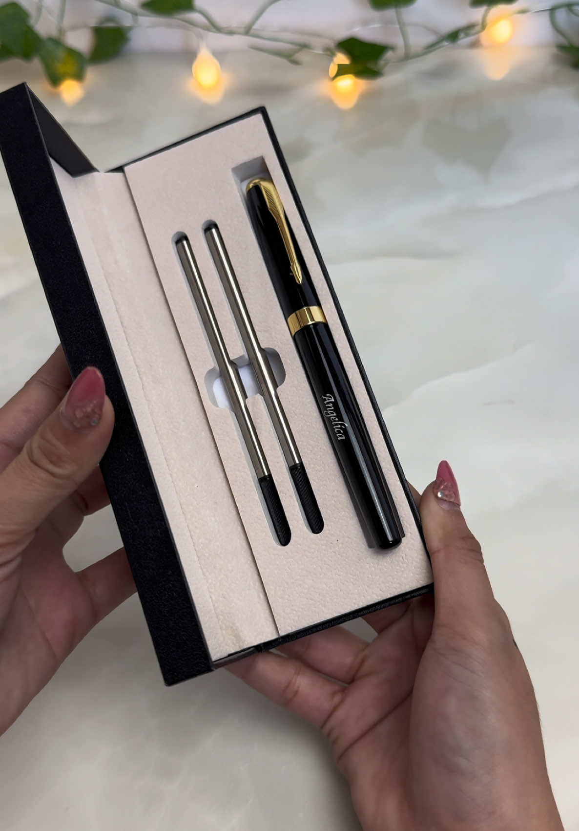 Ang ganda pang gift at pang personal use #pen #inkpen #customizedpen #gift #giftidea #christmasgift #signpen #fyp 