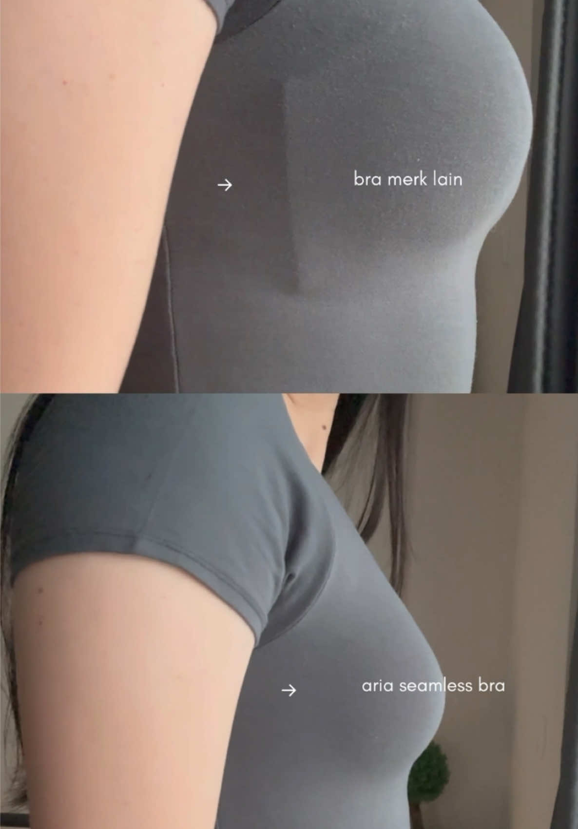 I love arusthebrand as much as i love seamless bra 💞 #seamlessbra #seamless #underwear 