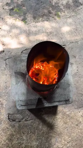 Burning test #arangbatok #coconutshellcharcoal #mutiarahitam 