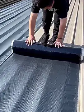 waterproof membrane#waterproof #roof #office #woodenhouse