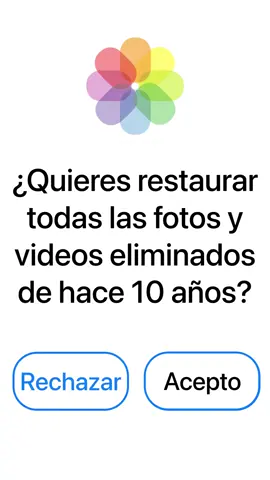Fotos y videos recuperados con unos toques