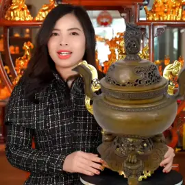 Khôi phục và làm mới đồ thờ bằng đồng: lư hương đồng, mâm đồng, ... Đánh bay các vết gỉ sét, vết oxi hóa và loang màu trên bề mặt đồng #dodong #dodongmynghe