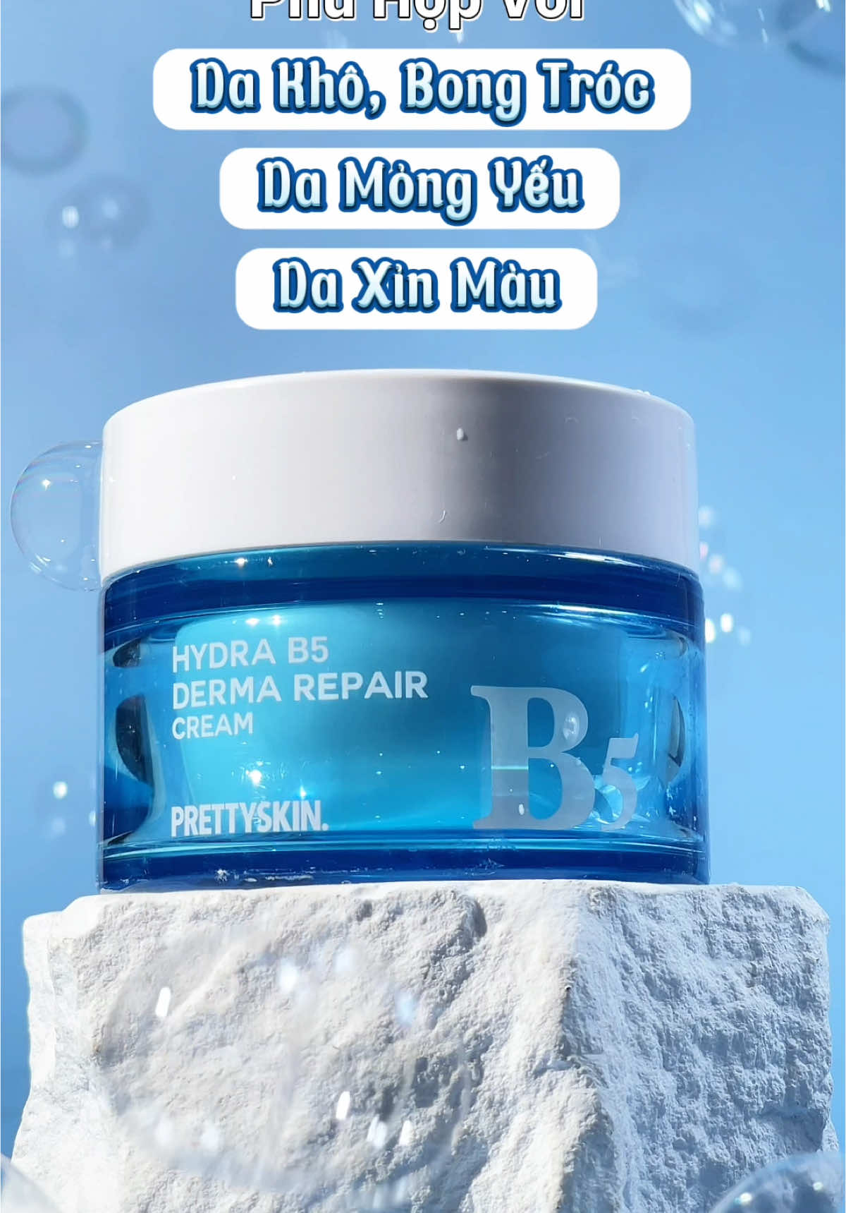 Tri kỷ cho làn da khô bong trong mùa đông này 😍 #Prettyskin #prettyskinvietnam #b5 #hydrab5 #repair #kemduong 